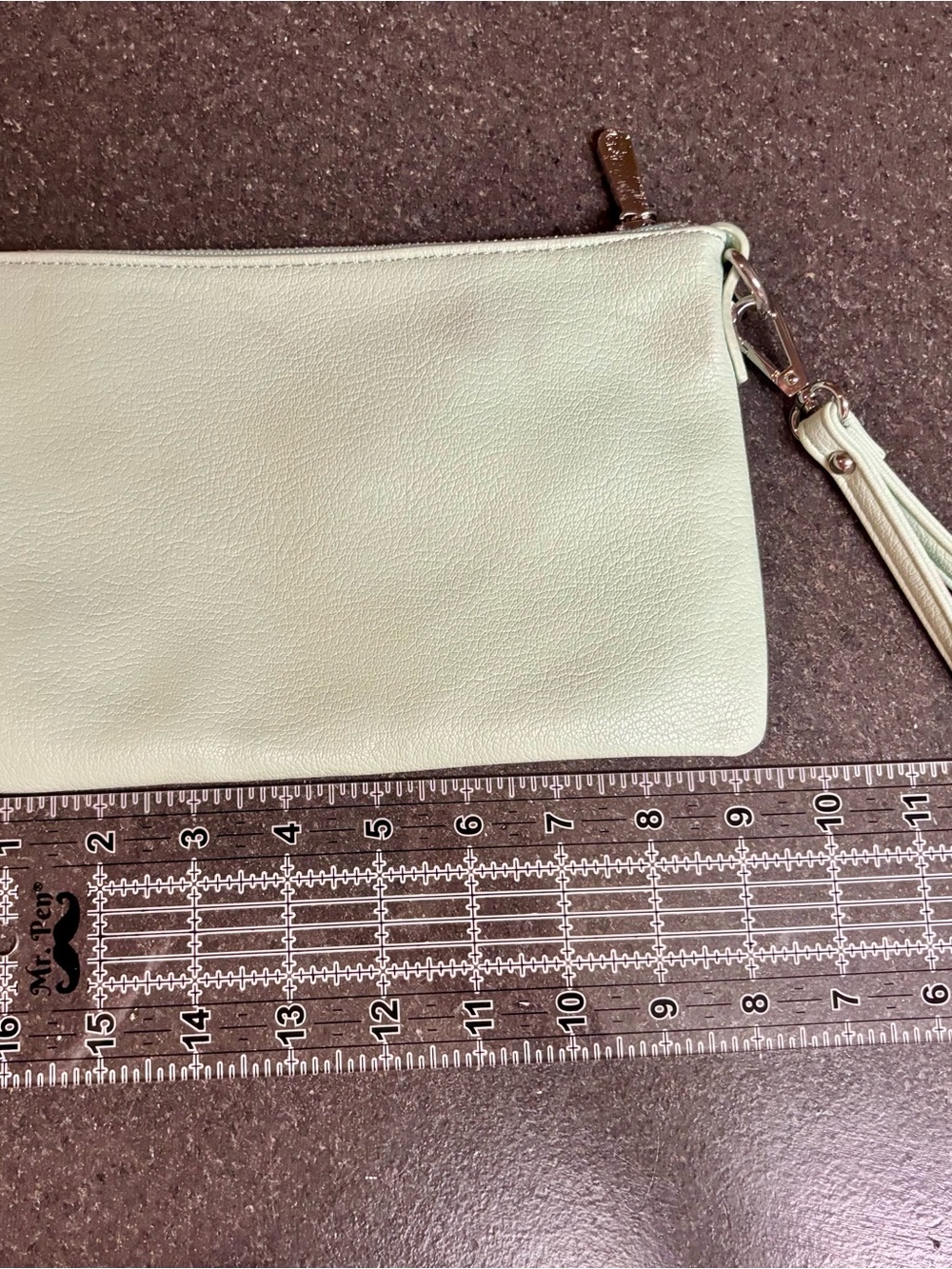 Charming Charlie Mint Green Wristlet Clutch